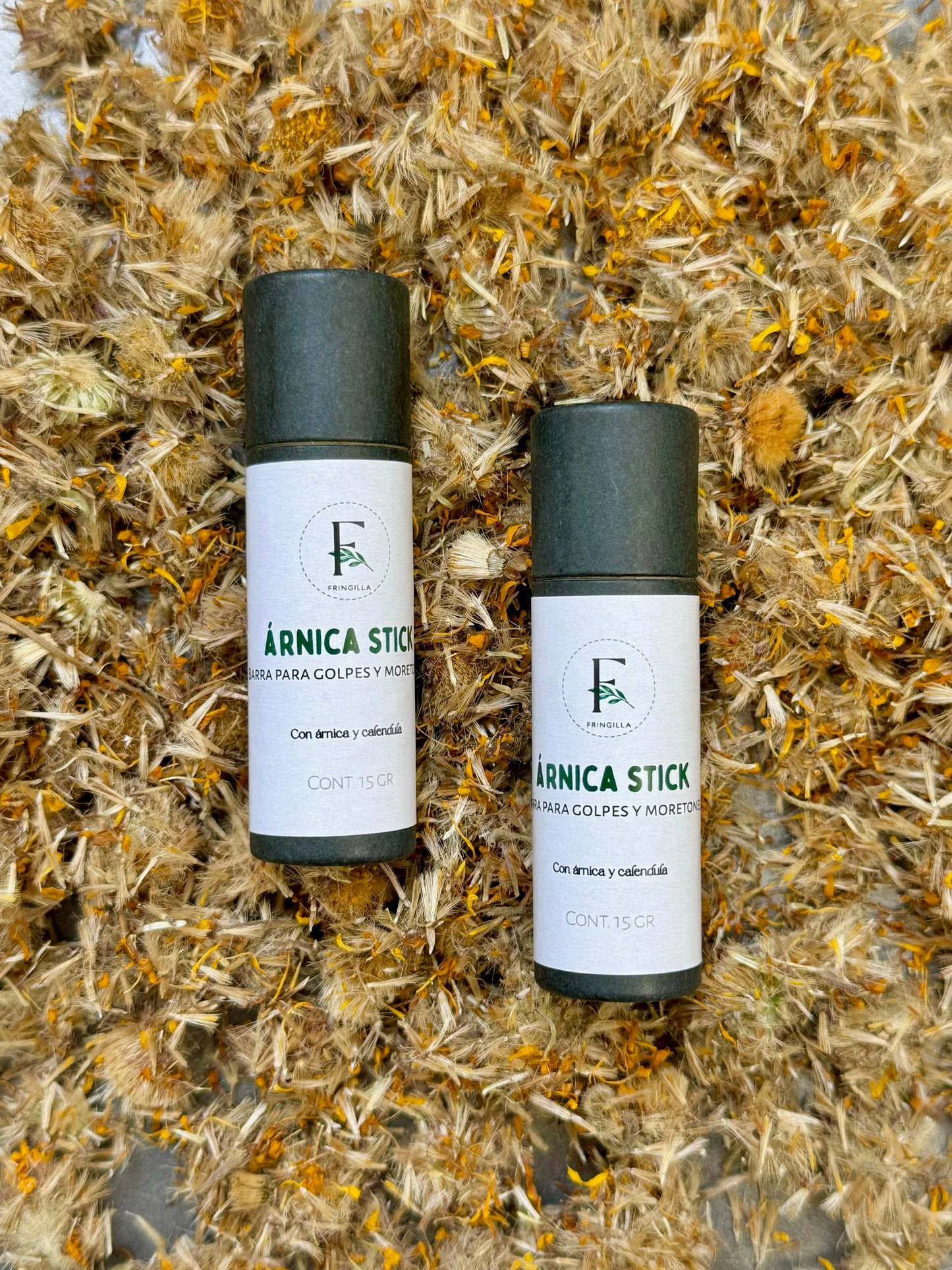 Barra para golpes y moretones Árnica Fringilla Organic Boutique