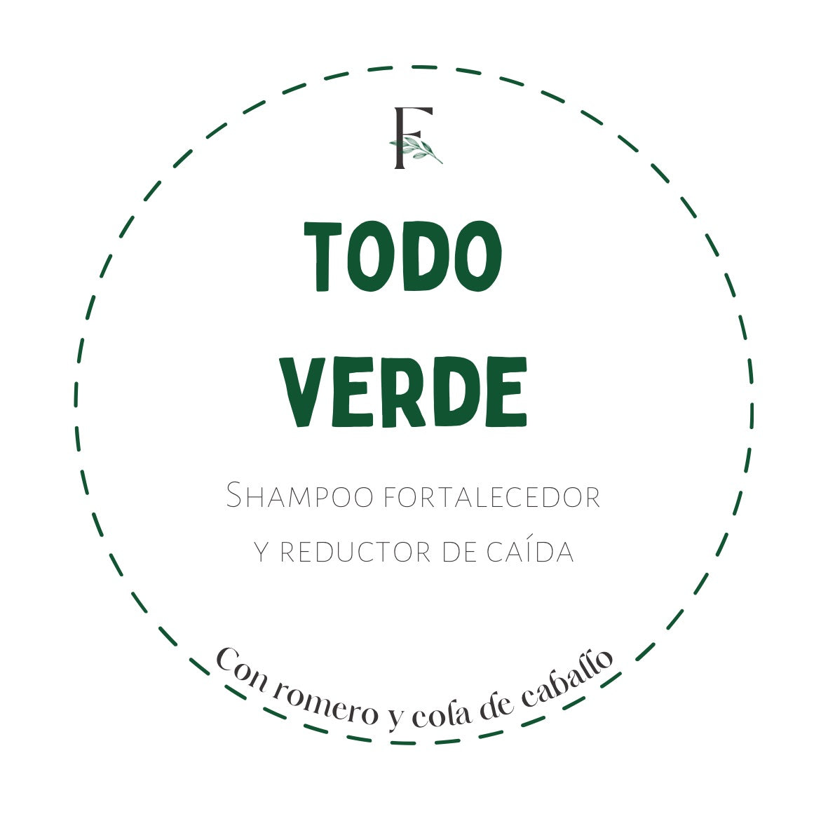 Shampoo solido anticaída Todo Verde
