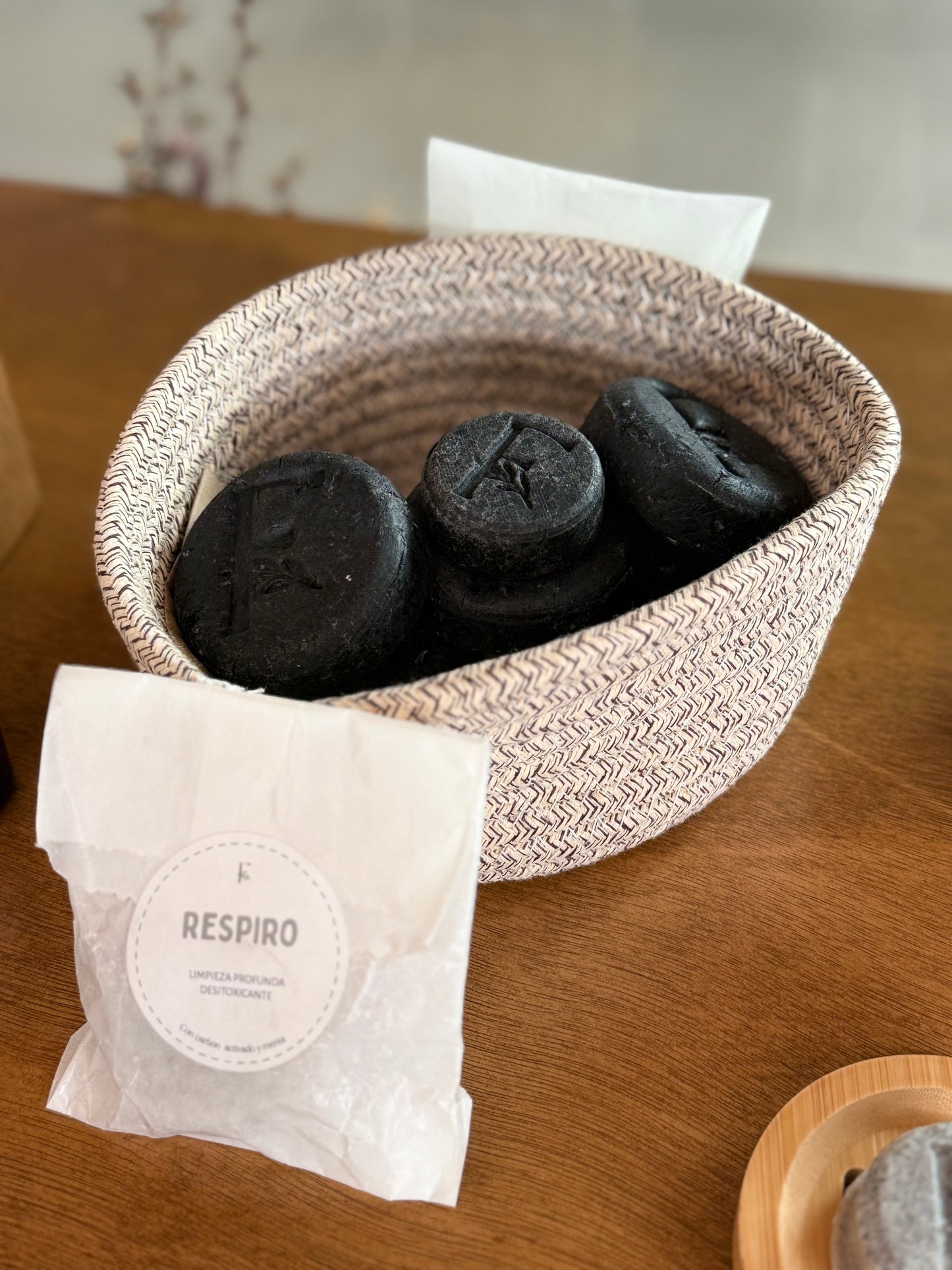 Shampoo solido limpieza profunda Respiro