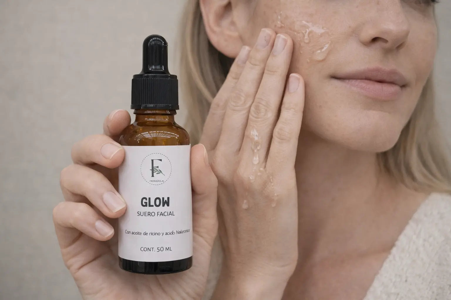 Suero Facial hidratante Glow Fringilla Organic Boutique