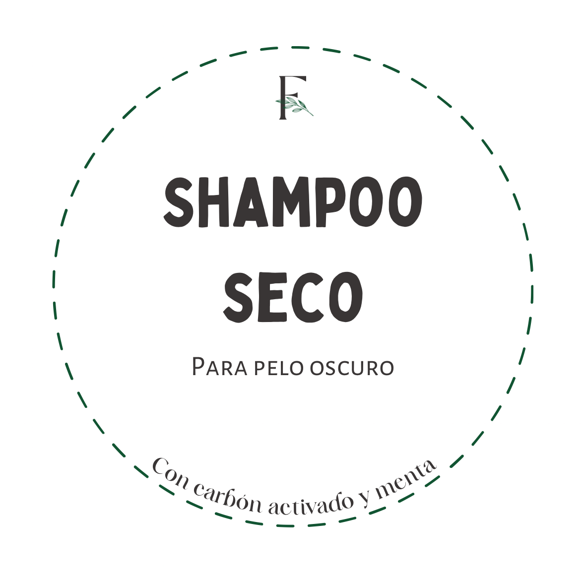 Shampoo seco oscuro